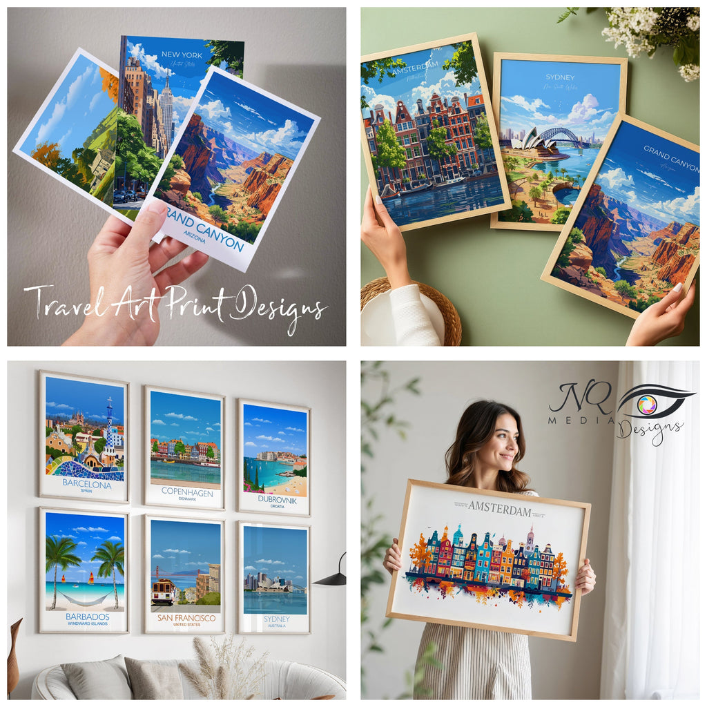 The Ultimate Guide to Travel Wall Art: Transform Your Home with Destination Prints