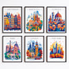 New Skyline Travel Print Designs released November 2024