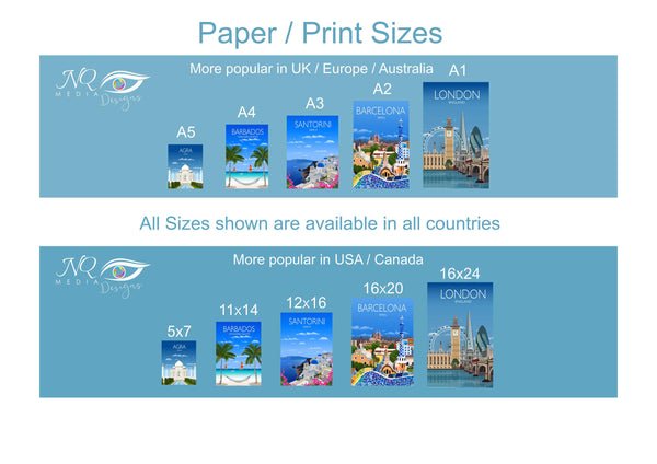 Lake Bled Travel Poster, Travel Print of Lake Bled, Slovenia, Slovenia Art, Lake Bled Gift, Wall Art Print