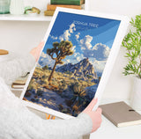 Joshua Tree National Park Travel Print Wall Art, Travel Poster of Joshua Tree, National Park Art Lovers Gift, California, USA, Wall Art Gift NQ Media Designs