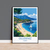 Oludeniz Travel Print Wall Art, Travel Poster of Oludeniz, Turkey Wall Art, Oludeniz Art Lovers Gift, Wall Art Print NQ Media Designs