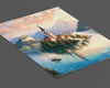 Lake Bled Travel Poster, Travel Print of Lake Bled, Slovenia, Slovenia Art, Lake Bled Gift, Wall Art Print