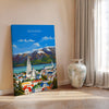 Reykjavik Print Wall Art, Reykjavik Travel Poster, Iceland Wall Art, Reykjavik Art Lovers Gift, Iceland Gift