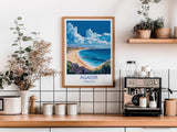 Agadir Travel Print Wall Art, Travel Poster of Agadir, Agadir Art Lovers Gift, Morocco Wall Art NQ Media Designs