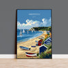 Abersoch Travel Poster Wall Art, Abersoch Travel Print, Wales, Welsh Art, Abersoch Art lovers Gift, Wall Art Print NQ Media Designs