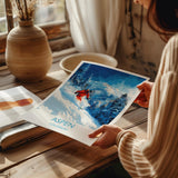 Aspen Travel Poster Wall Art, Travel Print of Aspen, Colorado, USA, Aspen Ski Art Lovers Gift NQ Media Designs