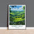 Surrey Hills Travel Poster Wall Art, Surrey Hills Travel Print, English Countryside Art Gift, Wall Art Print