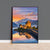 Eilean Donan Castle Scotland Travel Print, Scottish Highlands Castle Wall Art, Sunset Landscape Poster, Iconic Scotland Illustration