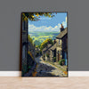 Skipton Travel Poster Wall Art, Travel Print of Skipton, Skipton Art Print, North Yorkshire Wall Print, Yorkshire Art Lovers Gift NQ Media Designs