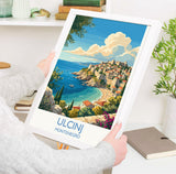 Ulcinj Travel Print | Old Town, Montenegro Wall Art