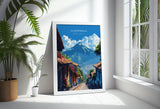 Guatemala Travel Poster, Travel Print of Guatemala, Central America Poster, Guatemala Wall Art Lovers Gift NQ Media Designs