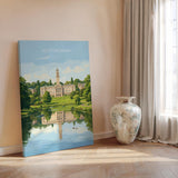 Nottingham University Travel Print, University of Nottingham Wall Art, Historic UK University Illustration, Nottingham Poster Gift