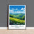 Malvern Hills Travel Poster Wall Art, Malvern Hills Travel Print, English Countryside Art Gift, Wall Art Print