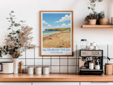 Saltburn by the Sea Travel Print, Travel Poster of Saltburn by the Sea, Yorkshire Gift, England, North Yorkshire Art, Saltburn Wall Art Gift NQ Media Designs