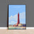 Blackpool Travel Print Wall Art, Travel Poster of Blackpool, England, Lancashire Seaside Art Lovers Gift, Travel Art Gift