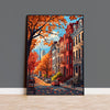 Greenwich Village New York Travel Poster Wall Art, Travel Print of Greenwich Village, New York Art Lovers Gift, USA Art Gift NQ Media Designs