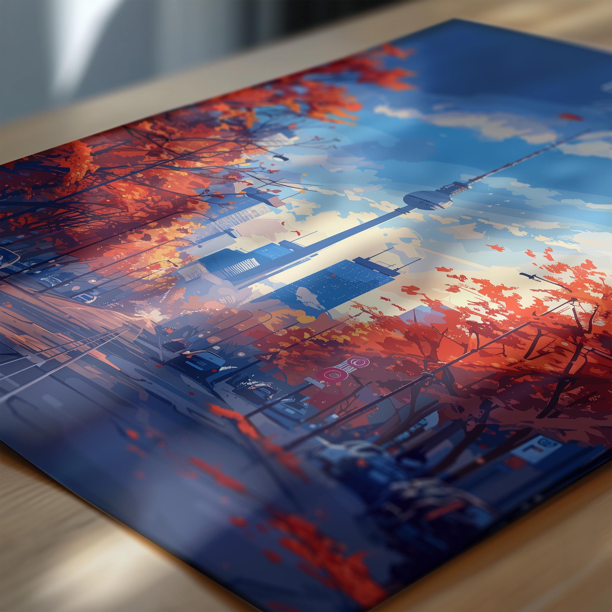 Berlin Travel Poster Wall Art, Travel Print of Berlin, Berlin Art Lovers Gift, Germany Art Gift NQ Media Designs