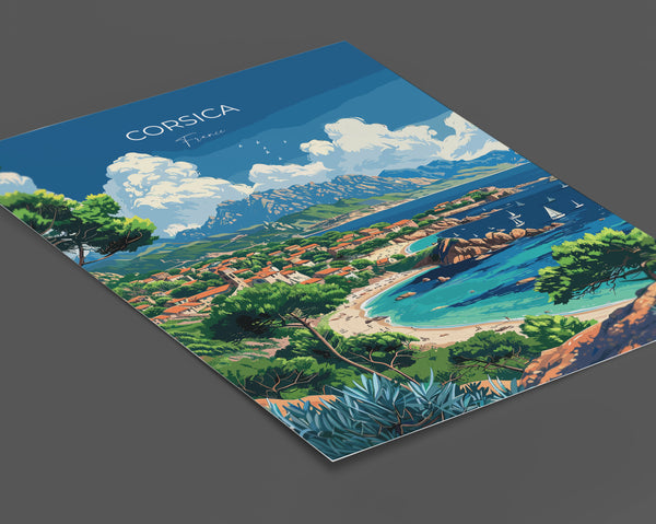 a book with a picture of a beach and a town