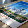 Madrid Travel Wall Art, Spain Print, Madrid Art Gift, Traveller Gift Art Poster, Holiday Gift