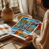 Favourite Places Travel Gift, Personalised Travel Memories Poster, Travel Print Collage, Custom Souvenir Gift for Travel Lovers NQ Media Designs