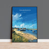 Walberswick Travel Poster, Travel Print of Walberswick, Walberswick Art Lovers Gift, Suffolk Coast Wall Art NQ Media Designs