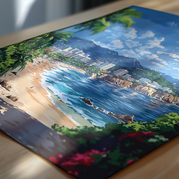 Acapulco Travel Poster Wall Art, Print of Acapulco, Mexico Coast Art Gift, Mexico Cities Art,