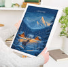 Lapland Travel Poster, Travel Print of Lapland, Scandinavia Poster, Lapland Art Gift, Finland Art Lovers Travel Gift