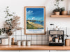 Walberswick Travel Print, Travel Poster of Walberswick, Walberswick Art Lovers Gift, Suffolk Coast Wall Art