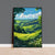 Surrey Hills Travel Print Wall Art, Surrey Hills Travel Poster, English Countryside Art Gift, Wall Art Print