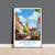 Chichester Travel Poster Wall Art, West Sussex Travel Print, English Countryside Art Gift, Wall Art Print