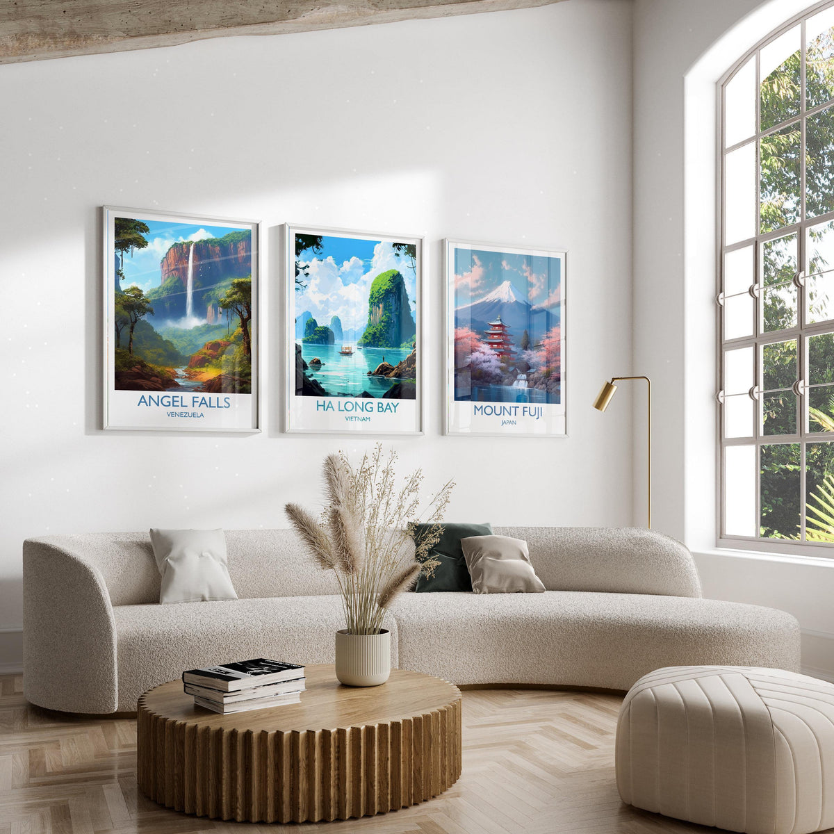 Tulum Mexico Print, Mayan Ruins Wall Art with Border, Caribbean Poster, Mexico Travel Print, Tulum Gift Print