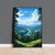 Kielder Forest Travel Print, Travel Poster of Kielder Forest, Kielder Water Reservoir, Kielder Forest Art, Northumberland Gift