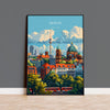 Berlin Travel Poster Wall Art, Travel Print of Berlin, Berlin Art Lovers Gift, Germany Art Gift NQ Media Designs