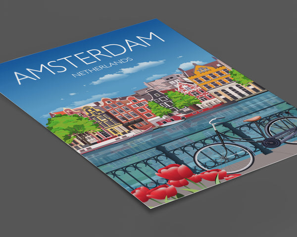 a brochure with a picture of a bicycle on the cover