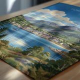 Fort William Scotland Poster, Ben Nevis Wall Art, Scottish Highlands Print, Loch Linnhe Poster, Fort William Gift