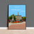Retford Travel Print Wall Art, Travel Poster of Retford, Nottinghamshire, England, English Market Town Gift, Nottingham Art