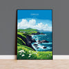 Dingle Print, Travel Poster of Dingle, County Kerry Art, Ireland Coast, Travel Wall Art Gift NQ Media Designs