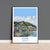 Looe Travel Print, Travel Poster of Looe, England, Cornwall Art, Looe Art Lovers Gift, Wall Art Print