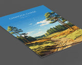 Cannock Chase Travel Poster, Travel Print of Cannock Chase, England, Staffordshire Art, Cannock Chase Art Lovers Gift, Wall Art Print NQ Media Designs