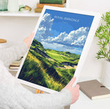 Royal Birkdale Travel Print, Travel Poster of Royal Birkdale Golf Course, Royal Birkdale Art Lovers Gift, Birthday Gift NQ Media Designs