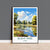 Bushy Park Travel Print, Travel Poster of Bushy Park, Surrey, London,England, London Art Lovers Gift, Wall Art Print