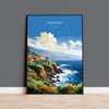 Madeira Travel Poster Wall Art, Travel Print of Madeira , Madeira Art Print, Portugal Wall Print, Madeira Art Lovers Gift NQ Media Designs