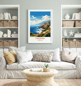 Madeira Travel Print Wall Art, Travel Poster of Madeira , Madeira Art Print, Portugal Wall Print, Madeira Art Lovers Gift NQ Media Designs