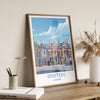 Brixton Travel Poster, Travel Print of Brixton, London Poster, Brixton Art Gift, London Art Lovers UK Travel Gift