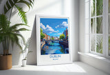Dublin Poster Wall Art, Travel Print of Dublin, Ireland, Dublin Art Lovers Gift, Travel Wall Decor Gift NQ Media Designs