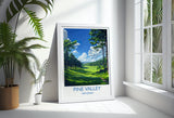 Pine Valley Travel Print, Travel Poster of Pine Valley Golf Course, Pine Valley Art Lovers Gift, New Jersey USA art, Birthday Gift NQ Media Designs