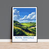 Royal Birkdale Travel Print, Travel Poster of Royal Birkdale Golf Course, Royal Birkdale Art Lovers Gift, Birthday Gift
