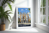 Holland Park Travel Print, Travel Poster of Holland Park, London,England, London Art Lovers Gift, Wall Art Print NQ Media Designs