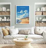 Southwold Travel Poster, Travel Print of Southwold, Southwold Art Lovers Gift, Suffolk Coast Wall Art NQ Media Designs