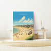 Southwold Travel Poster, Travel Print of Southwold, Southwold Art Lovers Gift, Suffolk Coast Wall Art